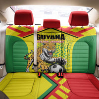 Football Guyana Back Car Seat Cover Golden Jaguars