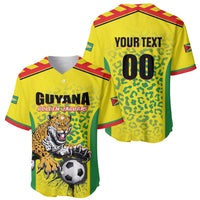 Custom Football Guyana Baseball Jersey Golden Jaguars