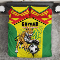 Football Guyana Bedding Set Golden Jaguars