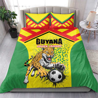 Football Guyana Bedding Set Golden Jaguars