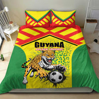 Football Guyana Bedding Set Golden Jaguars