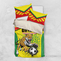 Football Guyana Bedding Set Golden Jaguars
