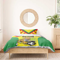 Football Guyana Bedding Set Golden Jaguars