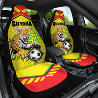 Football Guyana Car Seat Cover Golden Jaguars