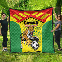Football Guyana Quilt Golden Jaguars