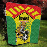 Football Guyana Quilt Golden Jaguars