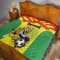 Football Guyana Quilt Golden Jaguars