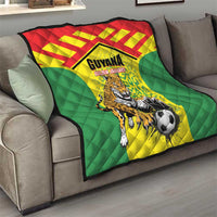 Football Guyana Quilt Golden Jaguars