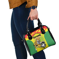 Football Guyana Shoulder Handbag Golden Jaguars