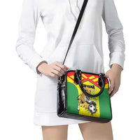 Football Guyana Shoulder Handbag Golden Jaguars
