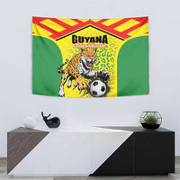 Football Guyana Tapestry Golden Jaguars