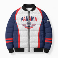 Custom Panama 2026 World Football Bomber Puffer Jacket Los Canaleros Go