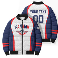 Custom Panama 2026 World Football Bomber Puffer Jacket Los Canaleros Go