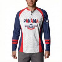 Custom Panama 2026 World Football Button Sweatshirt Los Canaleros Go