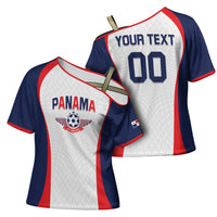 Custom Panama 2026 World Football Cross Shoulder Shirt Los Canaleros Go