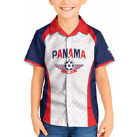 Custom Panama 2026 World Football Kid Hawaiian Shirt Los Canaleros Go