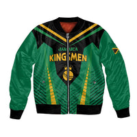 Custom Jamaica 2026 Cricket Kingsmen Bomber Jacket We Are Tallawah