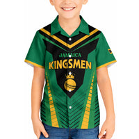 Custom Jamaica 2026 Cricket Kingsmen Kid Hawaiian Shirt We Are Tallawah