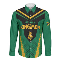 Custom Jamaica 2026 Cricket Kingsmen Long Sleeve Button Shirt We Are Tallawah