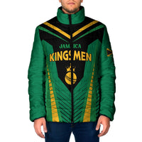 Custom Jamaica 2026 Cricket Kingsmen Padded Jacket We Are Tallawah