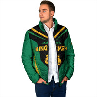 Custom Jamaica 2026 Cricket Kingsmen Padded Jacket We Are Tallawah