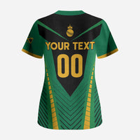 Custom Jamaica 2026 Cricket Kingsmen Scrub Top We Are Tallawah