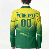 Custom Brazil 2026 World Football Blazer Selecao Champions