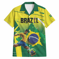 Custom Brazil 2026 World Football Hawaiian Shirt Selecao Champions
