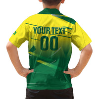 Custom Brazil 2026 World Football Kid Hawaiian Shirt Selecao Champions