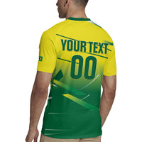 Custom Brazil 2026 World Football Rugby Jersey Selecao Champions