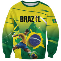 Custom Brazil 2026 World Football Sweatshirt Selecao Champions