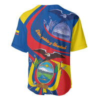 Ecuador Independence Day Baseball Jersey Dios patria y libertad - Wonder Print Shop