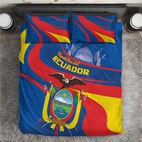 Ecuador Independence Day Bedding Set Dios patria y libertad - Wonder Print Shop