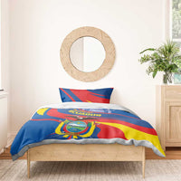 Ecuador Independence Day Bedding Set Dios patria y libertad - Wonder Print Shop