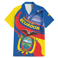 Ecuador Independence Day Family Matching Mermaid Dress and Hawaiian Shirt Dios patria y libertad - Wonder Print Shop