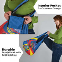 Ecuador Independence Day Grocery Bag Dios patria y libertad