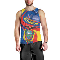 Ecuador Independence Day Men Tank Top Dios patria y libertad - Wonder Print Shop