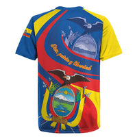 Ecuador Independence Day Rugby Jersey Dios patria y libertad - Wonder Print Shop
