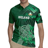 Ireland 2024 Rugby Rugby Jersey Irish Shamrock Celtic Cross - Wonder Print Shop