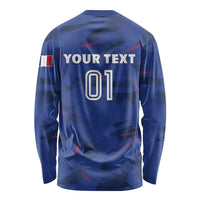France 2024 Rugby Long Sleeve Shirt Bravo Les Bleus - Wonder Print Shop
