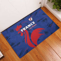 France 2024 Rugby Rubber Doormat Bravo Les Bleus - Wonder Print Shop