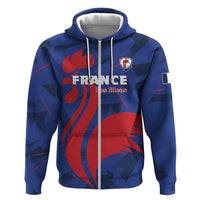 France 2024 Rugby Zip Hoodie Bravo Les Bleus - Wonder Print Shop