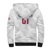 USA 2024 Rugby Sherpa Hoodie Soar Like an Eagle White Version - Wonder Print Shop