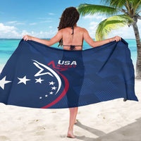 USA 2024 Rugby Sarong Soar Like an Eagle Blue Version - Wonder Print Shop