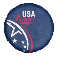 USA 2024 Rugby Spare Tire Cover Soar Like an Eagle Blue Version - Wonder Print Shop