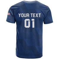 USA 2024 Rugby T Shirt Soar Like an Eagle Blue Version - Wonder Print Shop