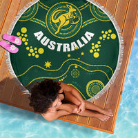 Australia 2024 Rugby Beach Blanket Go Wallabies - Wonder Print Shop