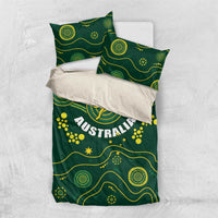 Australia 2024 Rugby Bedding Set Go Wallabies - Wonder Print Shop