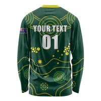 Australia 2024 Rugby Long Sleeve Shirt Go Wallabies - Wonder Print Shop