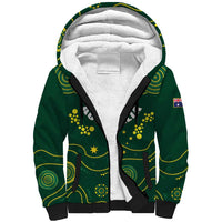 Australia 2024 Rugby Sherpa Hoodie Go Wallabies - Wonder Print Shop